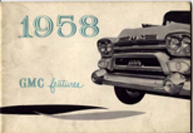 1958 GMC Features Booklet Page 6